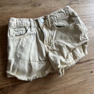 from old navy, never worn, pastel yellow color. perfect for a hot summer day